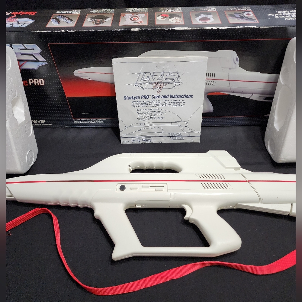 Vintage Worlds of Wonder Lazer Tag Starlyte Pro
